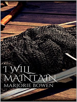 cover image of I Will Maintain